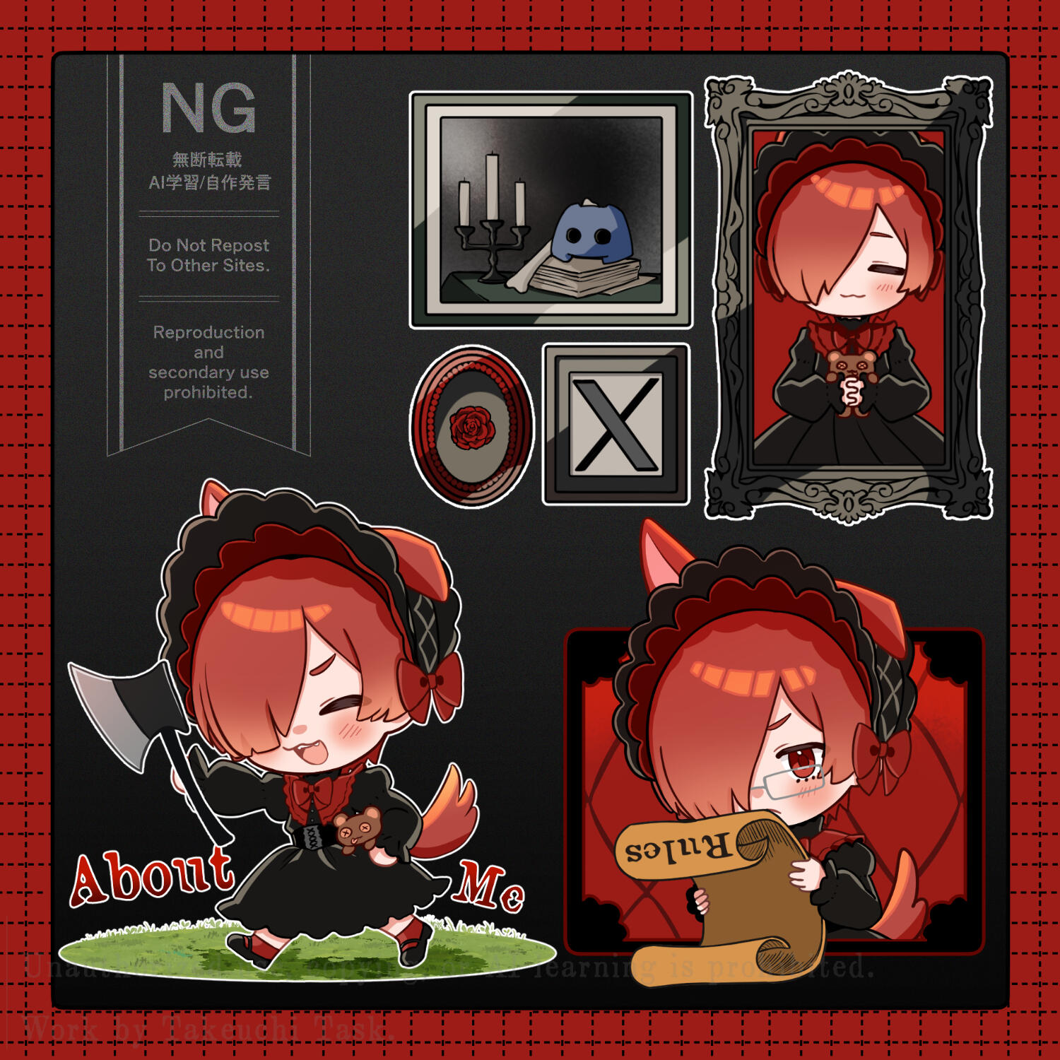 Twitch Panel of Kooni-chan