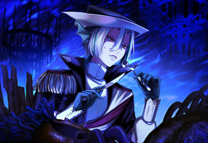 OC Idia illustration for Tetsuya Kawaguchi.